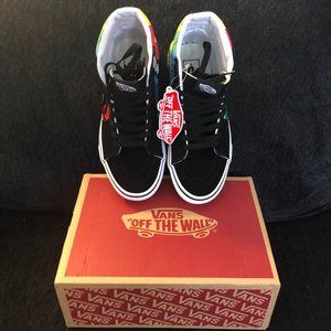 WOMEN HIGH TOP VANS SNEAKERS